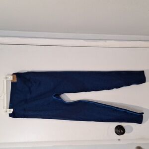 PINK Active dark blue full length workout leggings NWT size M